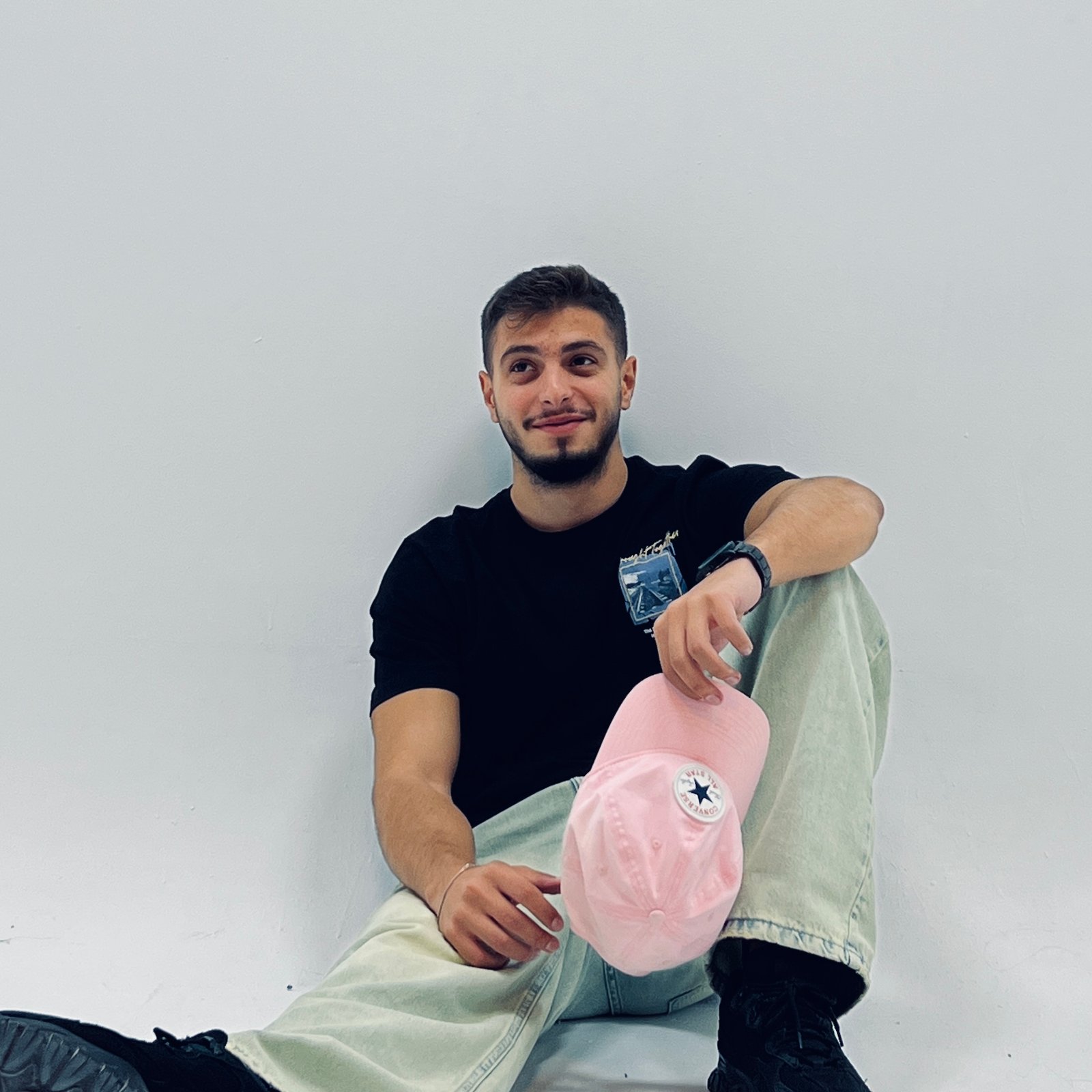 Ali Alievich creating marketing content